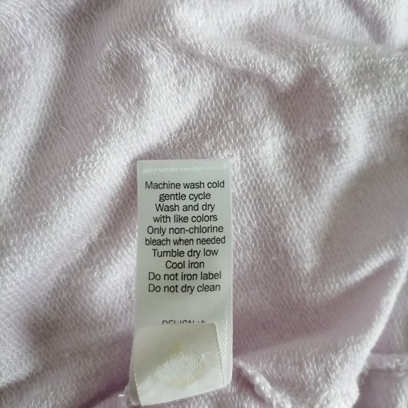 Athleta Womens Pale Pink Surplice Back Long Sleeve Blouse Top Size Small - Picture 8 of 8